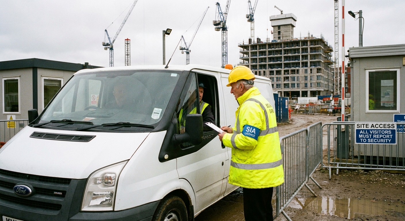 Construction Site Security — MSS-FM security service